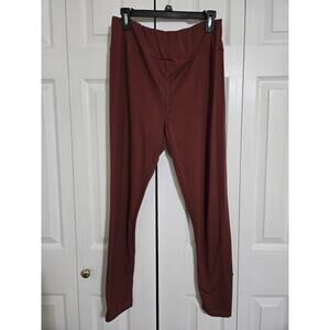 Lularoe tall and curvy women's rustic brown leggings